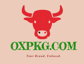 OXPKG Custom Packaging with personalized boxes, mailers, food packaging and more.